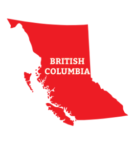 BC province Map