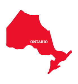 Ontario province Map