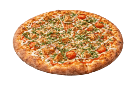 Spicy Butter Chicken Pizza